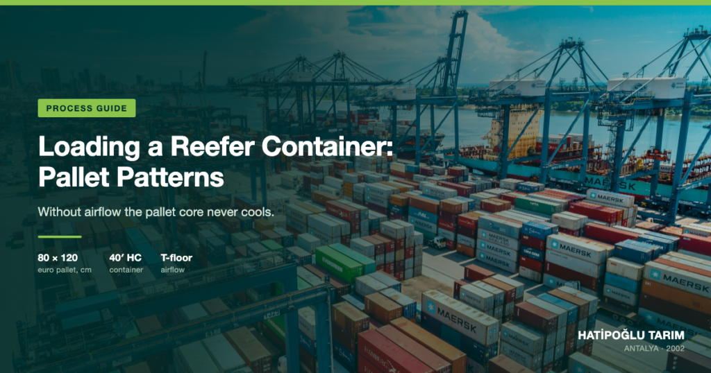 Loading a Reefer Container: Pallet Patterns for Fresh Produce Export